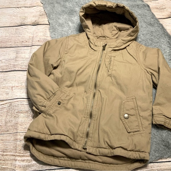 Old Navy Other - Old Navy Kid’s Khaki Zip Up Jacket Size 4T
